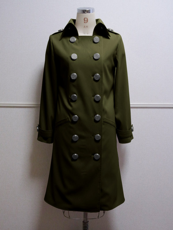 Napoleon Collar Coat Military Uniform Costume photo