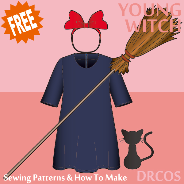 Witch Sewing Patterns DRCOS Patterns How To Make