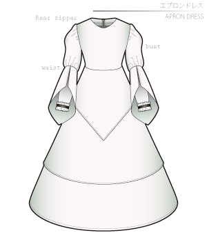 Apron Dress Sewing Patterns Cosplay Costumes how to make Free Where to buy