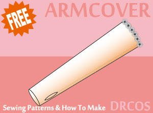 armcover sewing patterns & how to make