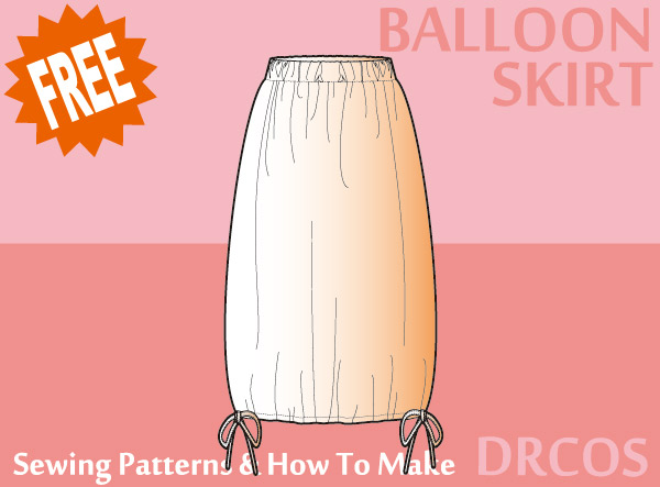 Balloon skirts  free sewing patterns & how to make