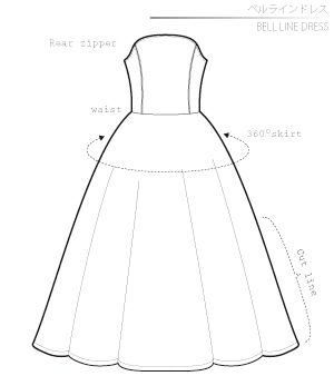Bell Line Dress Sewing Patterns Cosplay Costumes how to make Free Where to buy