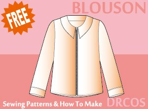 Blouson Sewing Patterns Cosplay Costumes how to make Free Where to buy