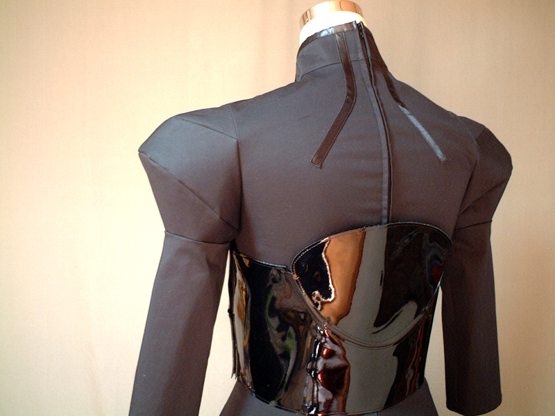 high-necked jacket Fate prototype photo