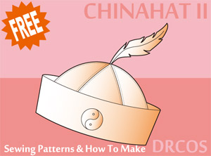 Chinahat sewing patterns Cosplay Costumes how to make Free Where to buy