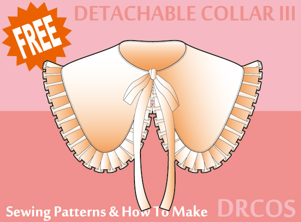 Detachable Collar Free Sewing Patterns