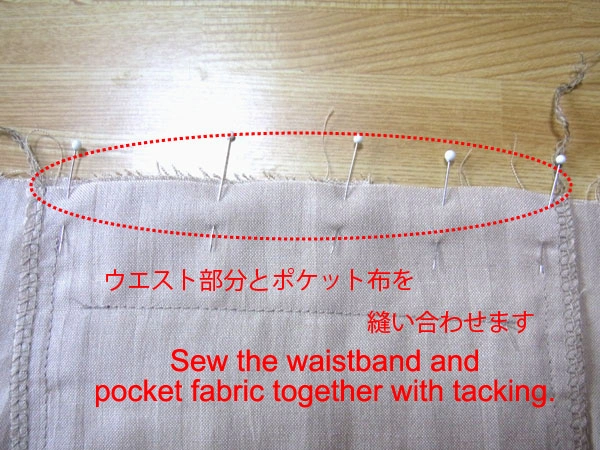 Overlocking seam allowances for durability