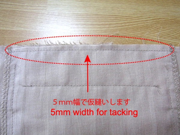 Joining pocket fabric to pants back bodice