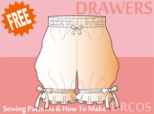 Drawers Sewing Patterns Cosplay Costumes how to make Free Where to buy