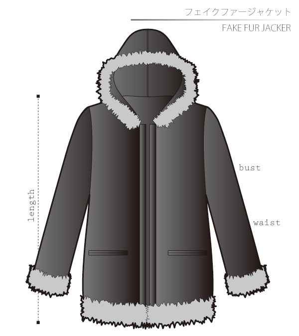 Fake fur jacket Sewing Patterns