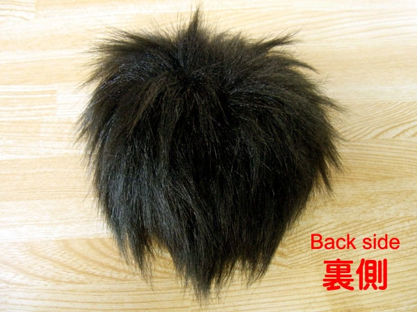 Completed furry bulb from top view