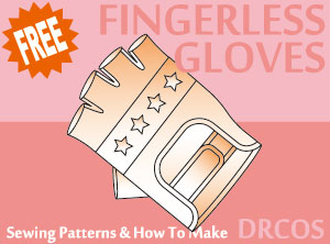 fingerlessglove sewing patterns Cosplay Costumes how to make Free Where to buy