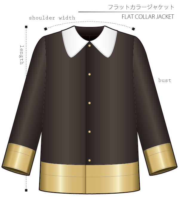 Flat Collar Jacket SPY×FAMILY Sewing Patterns How To Make Cosplay