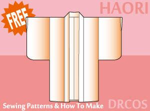 Haori Sewing Patterns Cosplay Costumes how to make Free Where to buy