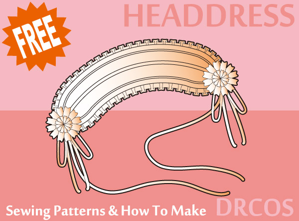 Head veil sewing patterns & how to make