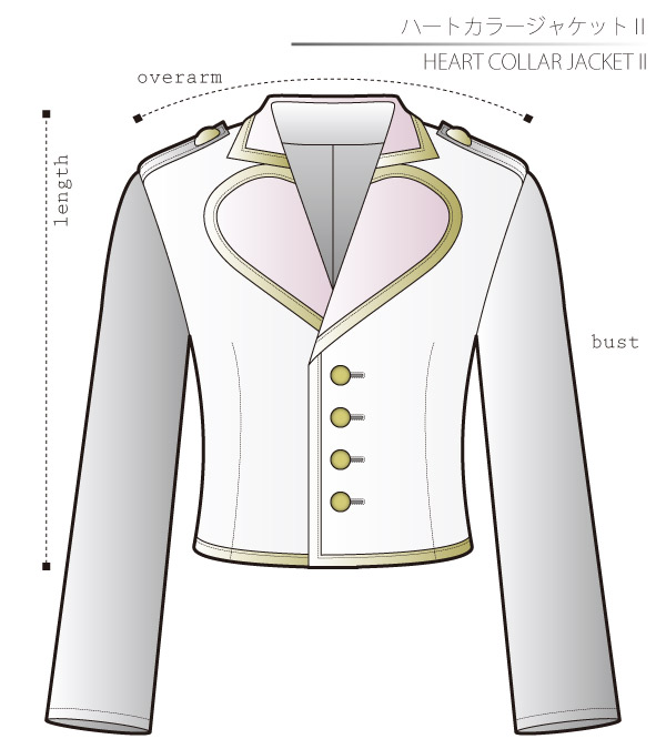 heart collar jacket Sewing Patterns How To Make Cosplay twisted-wonderland
