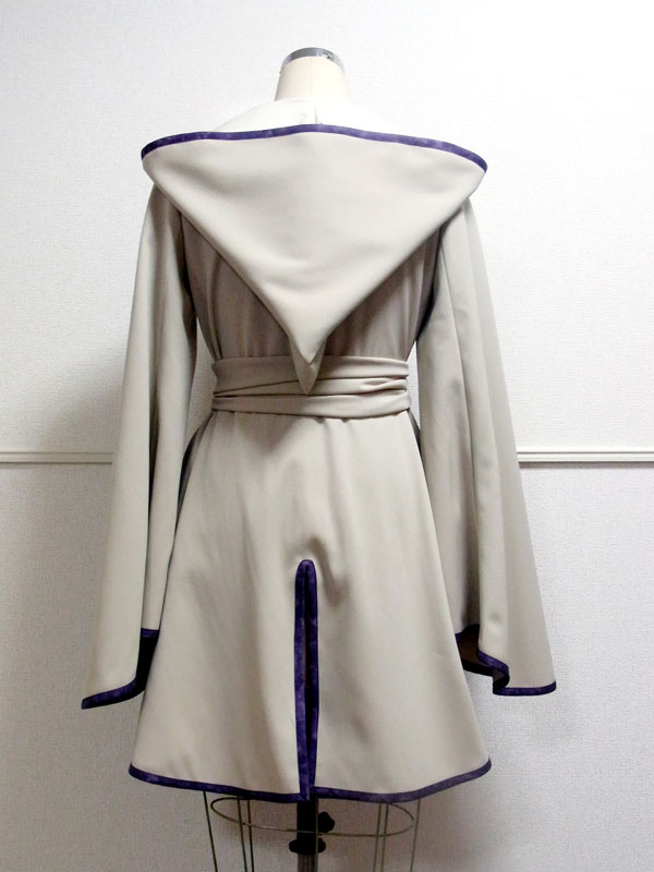 hooded collar robe photo
