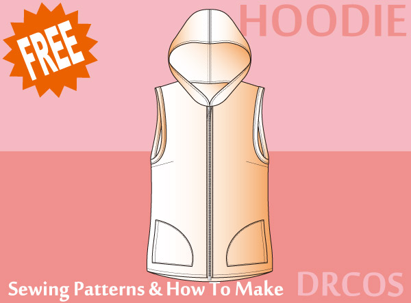 Hoodie Free sewing patterns & how to make