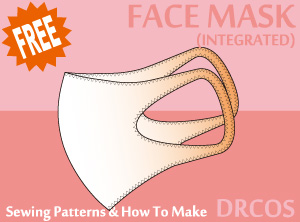 Integrate Mask Sewing Patterns Cosplay Costumes how to make Free Where to buy