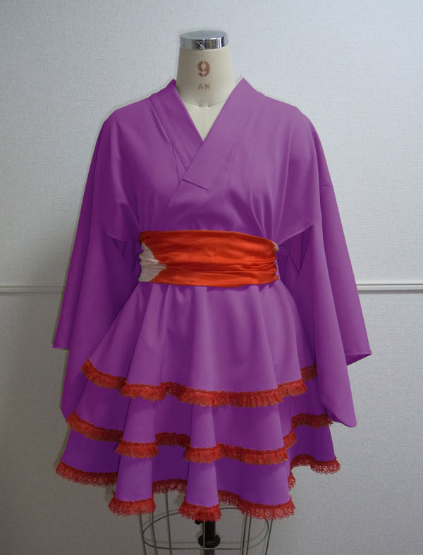 Kimono Skirt 2 Sewing Patterns Cosplay Costumes how to make Free Where to buy