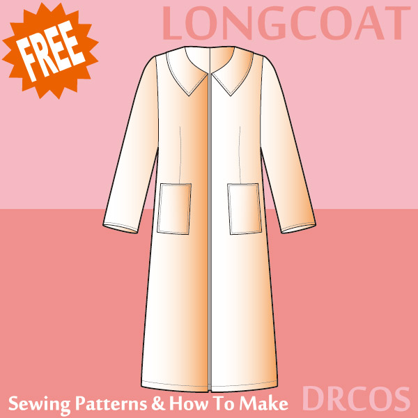 Long coat sewing patterns & how to make
