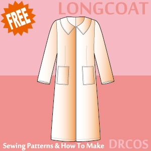 Long Coat Sewing Patterns Cosplay Costumes how to make Free Where to buy