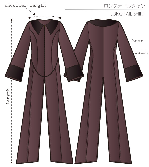 Long Tail Shirt sewing patterns & how to make