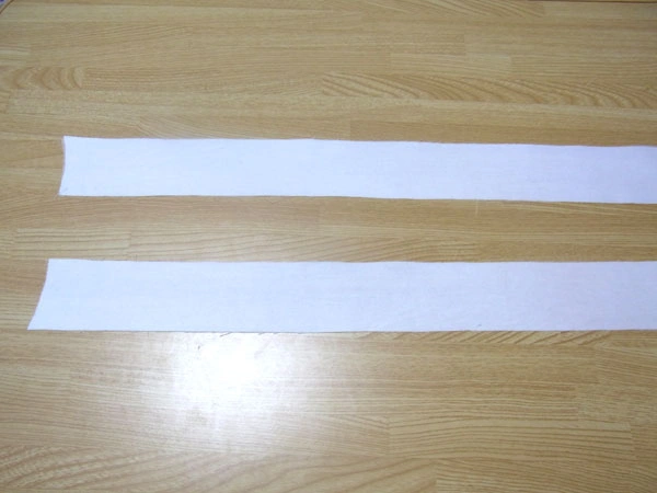 Sewing preparation for facing fabric with interfacing