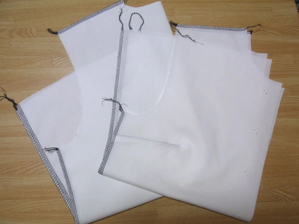 Overlocking facing fabric after attaching interfacing