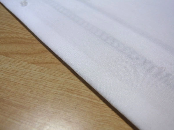 Smooth finish with no seam visible on front