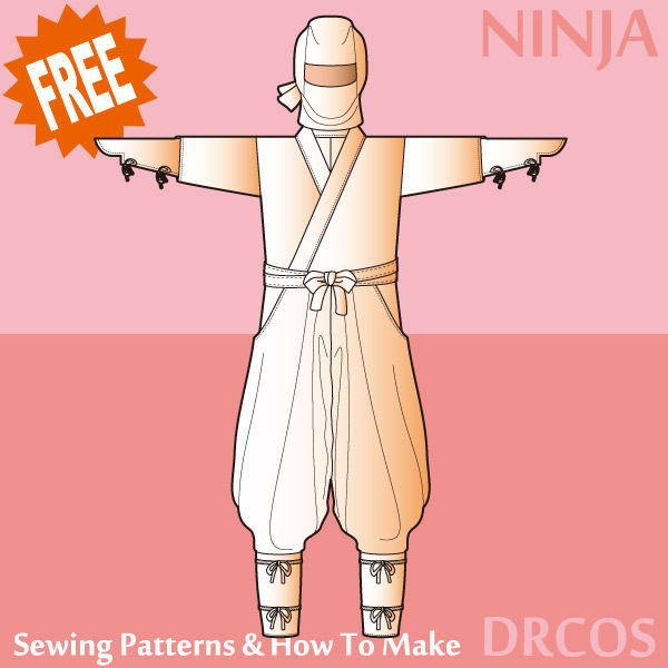 Ninja Free sewing patterns & how to make