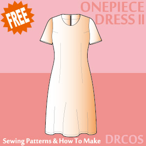 One Piece Dress 2 Sewing Patterns Cosplay Costumes how to make Free Where to buy