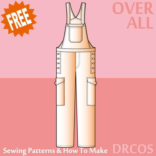 Overalls Free sewing patterns & how to make