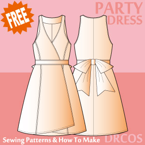 Party Dress Sewing Patterns Cosplay Costumes how to make Free Where to buy