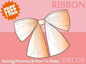 Ribbon Sewing Patterns Cosplay Costumes how to make Free Where to buy