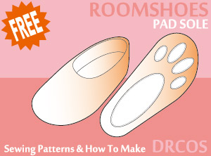 Room Shoes Sewing Patterns Cosplay Costumes how to make Free Where to buy