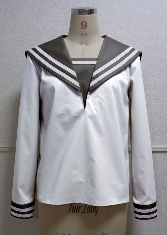 Sailor collar blouse Sewing Patterns DRCOS Patterns & How To Make