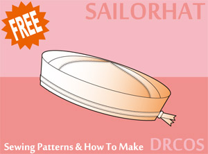 Sailorhat sewing patterns Cosplay Costumes how to make Free Where to buy