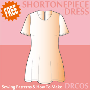Short One Piecedress Sewing Patterns Cosplay Costumes how to make Free Where to buy