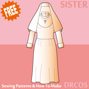 Sister Sewing Patterns Cosplay Costumes how to make Free Where to buy
