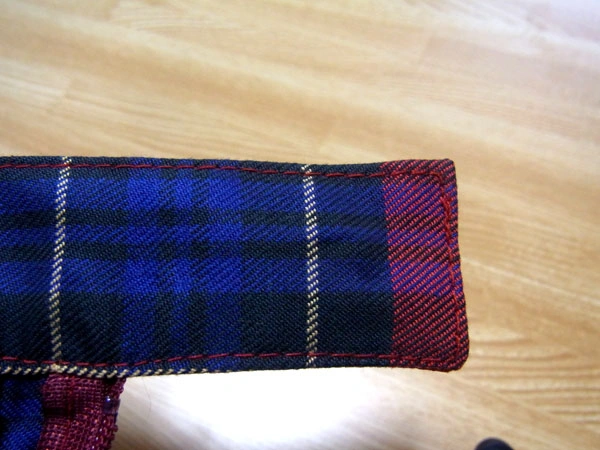 Finished sewing both male and female snap parts