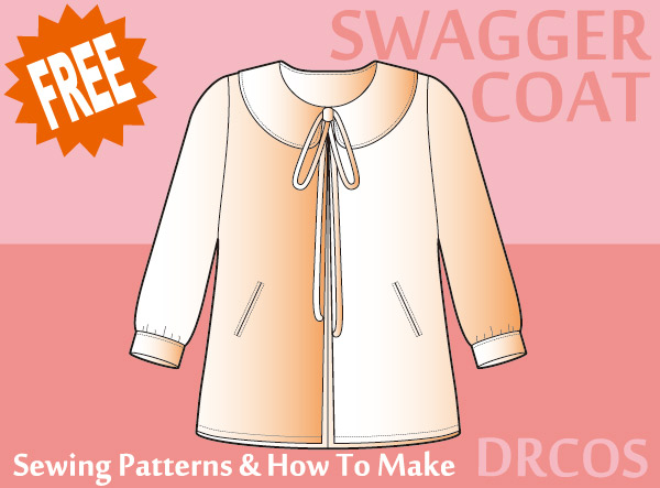 Swagger coat Free sewing patterns & how to make