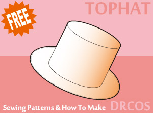 tophat sewing patterns Cosplay Costumes how to make Free Where to buy