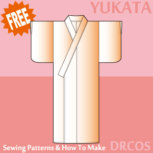 Yukata Sewing Patterns Cosplay Costumes how to make Free Where to buy